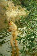 Anders Zorn frileuse oil on canvas